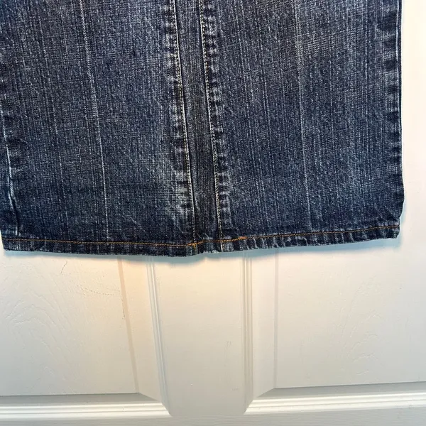 7 for All Mankind‎ Bootcut Jeans Women's Size 27 Mid Rise A Pocket Blue Denim - Image 4