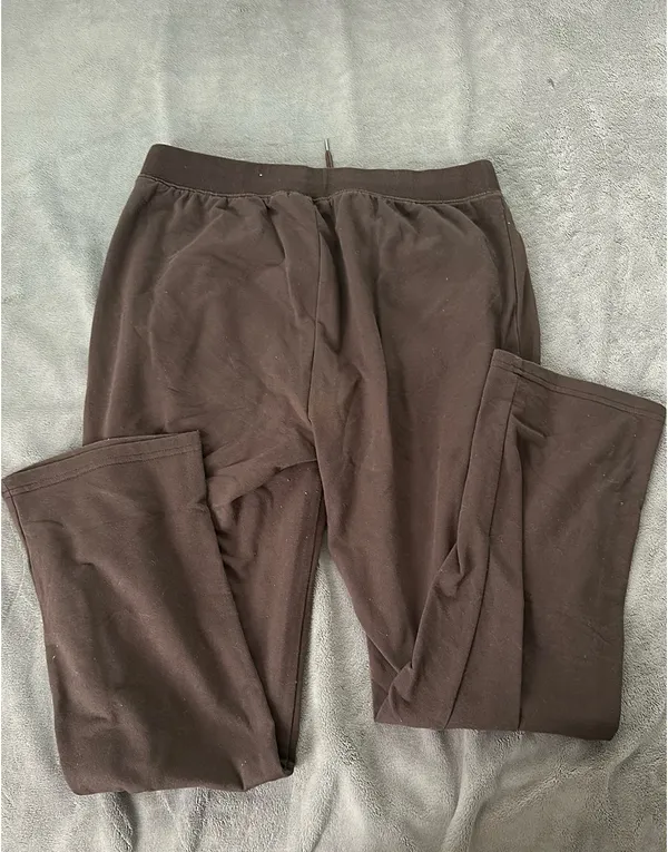 Brown straight leg sweatpants Size M - Image 3