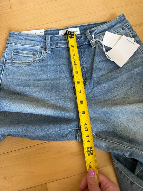 Vervet Bella High Rise Flare Jeans - Image 8