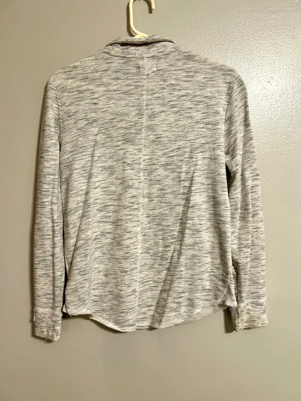 SO Grey Quarter Zip, Weekender Pullover Gray Size M - Image 5