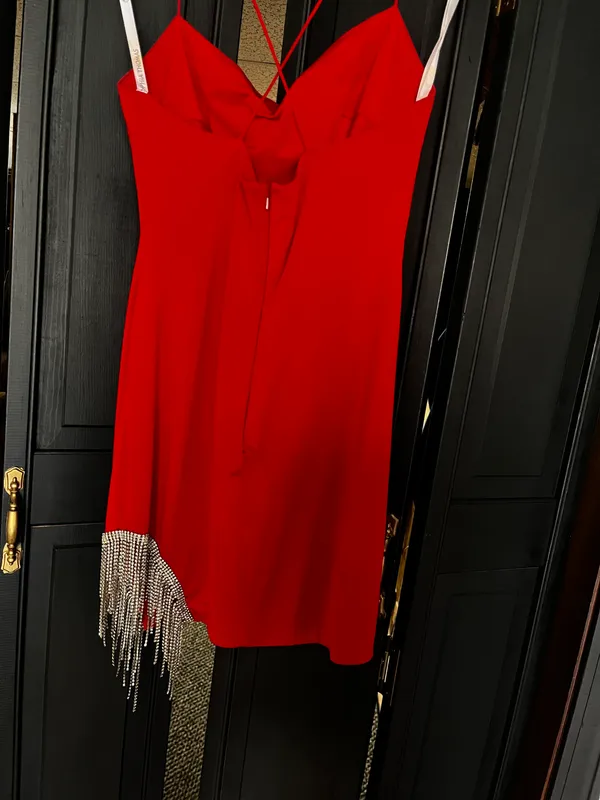 Red Hoco or Party Dress Sophia Thomas - Image 2