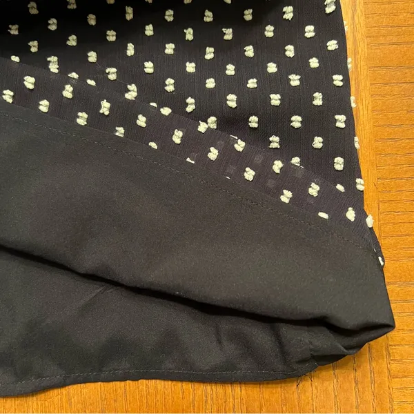 Ann Taylor‎ Clip Belted Mock Neck Shift Dress Night Sky Navy Blue Size 2 Petite - Image 16