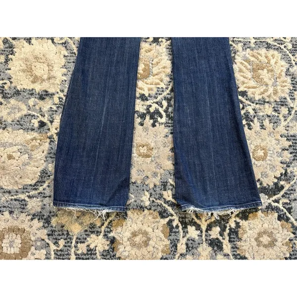 7 For All Mankind *A*Pocket Boot Cut Women’s 27”X33” Made In USA VTG Y2K LowRise - Image 4