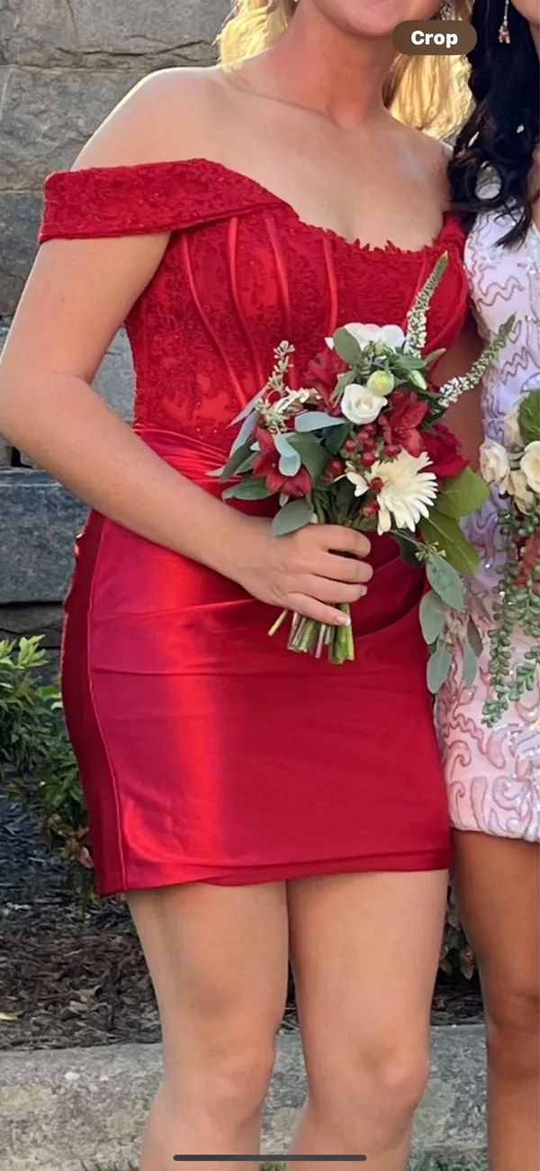 Sherri Hill Homecoming Red - Image 9