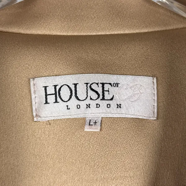 House of CB Allonia Corset Blazer Jacket Long Sleeved Dress Sexy Retro Glam L+ - Image 10