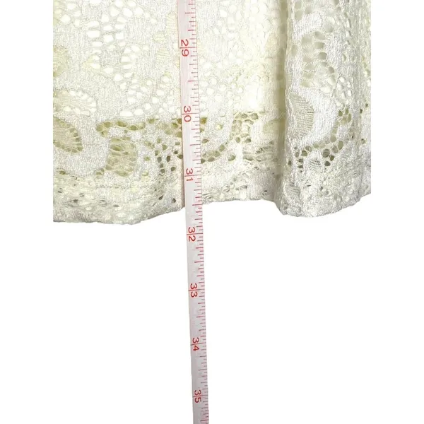 A Byer Womens Dress Size Large Sun Dress Sleeveless Lace Lined Knee‎ Length - Image 2
