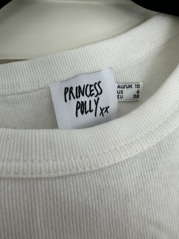 Princess Polly Organic Classic White Tank - Image 5