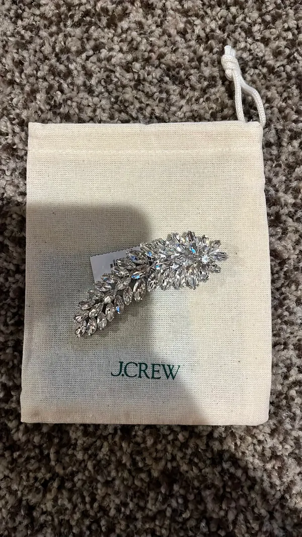 J. Crew Feather Brooch - Image 2