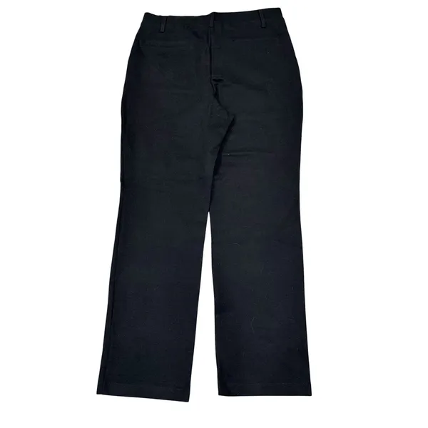Quince NWT Ultra-Stretch Ponte Straight Leg Pants L Black Trouser - Image 2