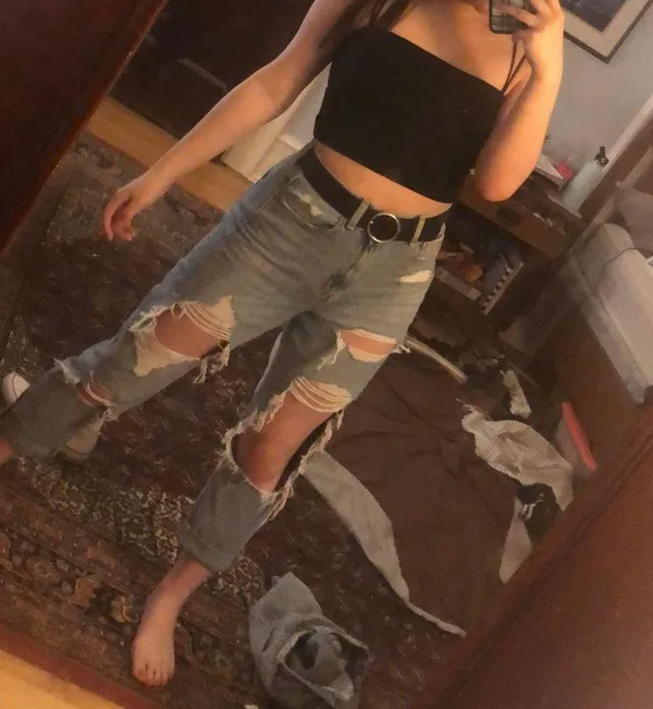 mom jeans  - Image 4