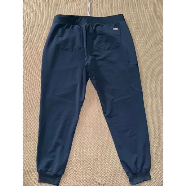Figs Women's Zamora Teal Skinny Jogger Scrub Pants Size X-Large‎ - Image 6