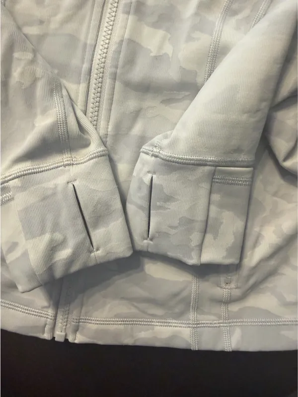 Lululemon Define Jacket Camo White Luxtreme Incognito Jacquard Alpine Starlight - Image 5