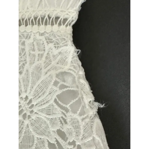By The Way Revolve White Floral Lace Sleeveless Romper XS Bridal Bachelorette‎ - Image 10