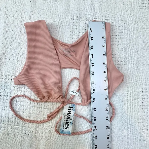 Frankies Bikinis XS Shea ribbed bikini top SW2 3423 - Image 3