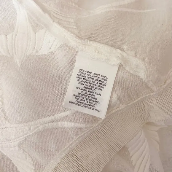 Anthropologie LILKA Shorebird Embroidered Bird Swim Cover-Up Jacket Medium Large - Image 12