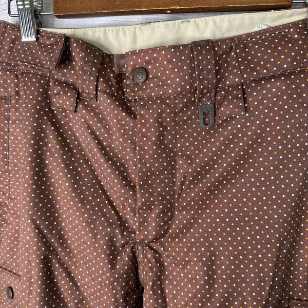 Special Blend Womens M Polka Dot Snowboard Ski Pants Cargo 10K Tech Waterproof - Image 4