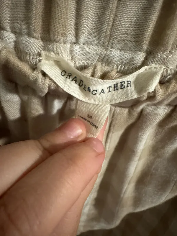 Grade & Gather linen pants - Image 2