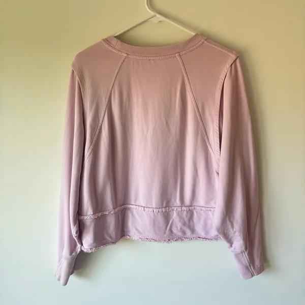 FP Movement Free People Where The Wind Blows Purple Pink Pullover Sweatshirt - Image 9
