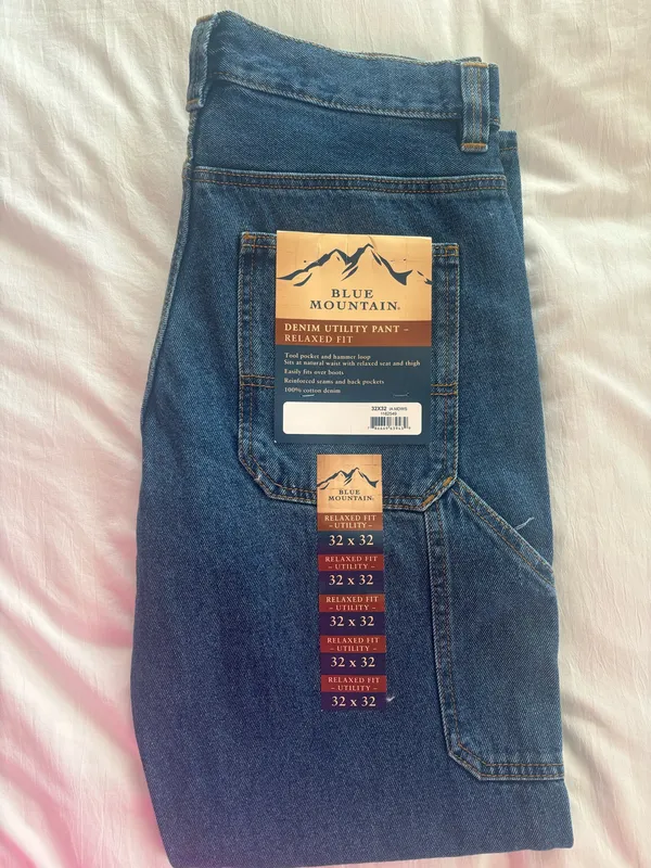 Denim Utility Pant Blue Size 32 - Image 2