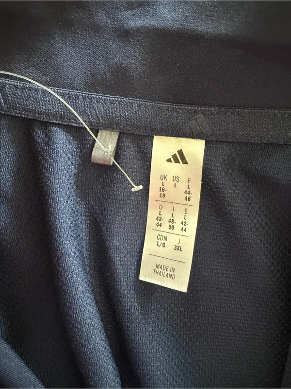 Adidas Ultimate365 Golf athletic Dress Blue Short Sleeve size large - Image 7
