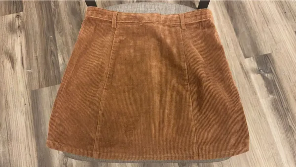 Forever 21 Brown Button Down Skirt - Image 3