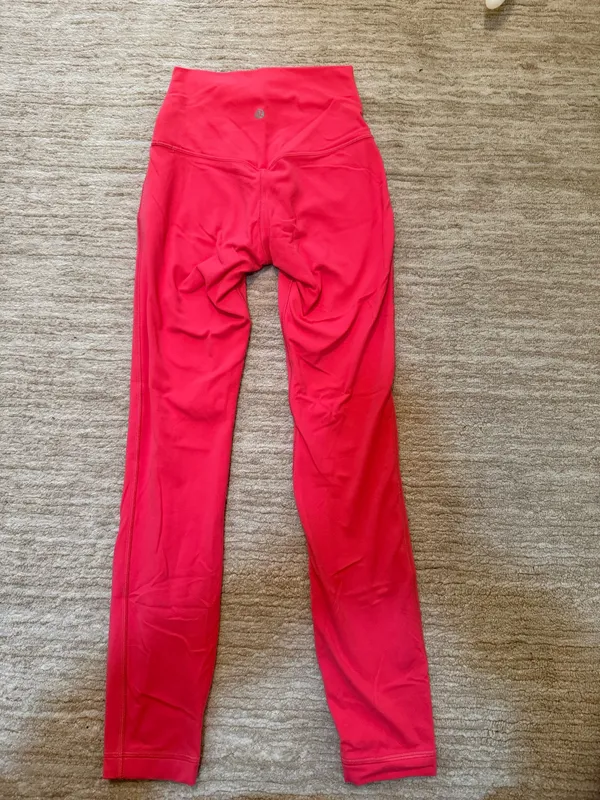 Lululemon Glaze Pink Align High Rise Leggings 25” - Image 5