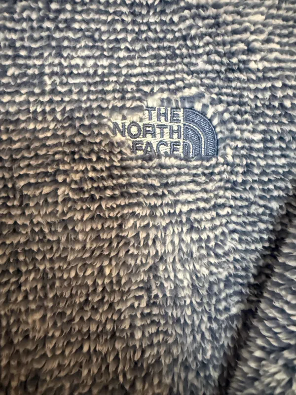The North Face Jacket Womens XXXL Blue White High Pile Fleece Full Zip NFOOC782 - Image 2