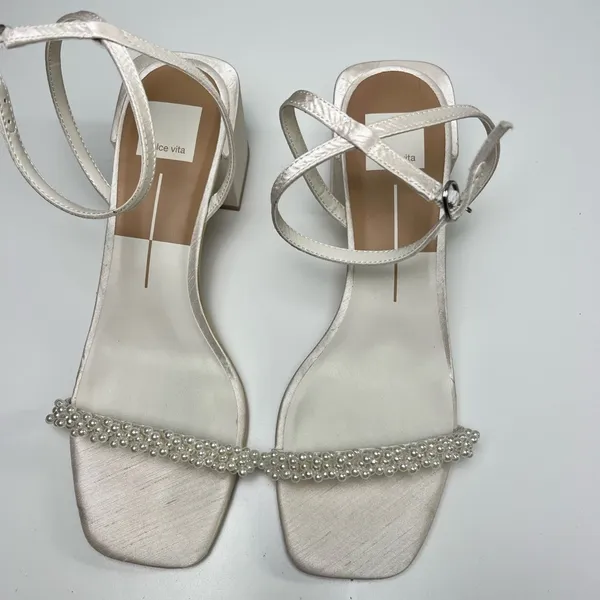 Dolce Vita Zalima Pearl Heels 10 - Image 3