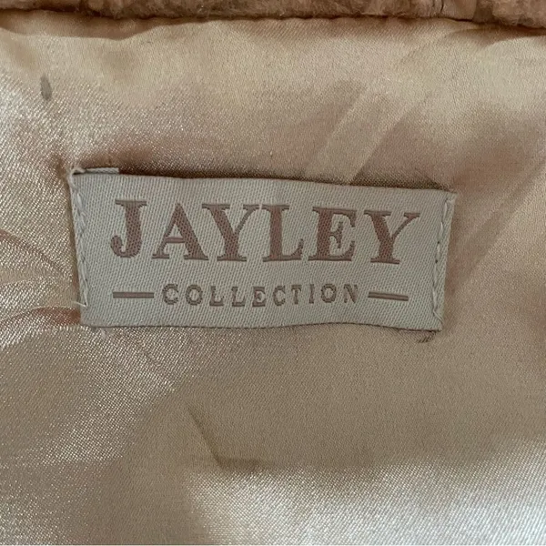 Jayley Mocha Faux Shearling Coat OSFM - Image 8