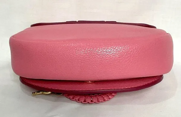 See By Chloe Hana Mini Leather Crossbody Pink Purse Handbag Bag NWT Pushy Pink - Image 7