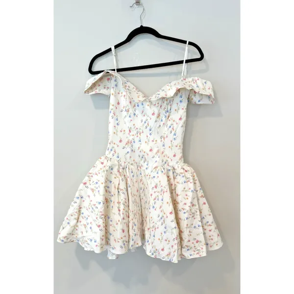 NWT House of CB Elida Off the Shoulder Minidress Size Small - Image 6