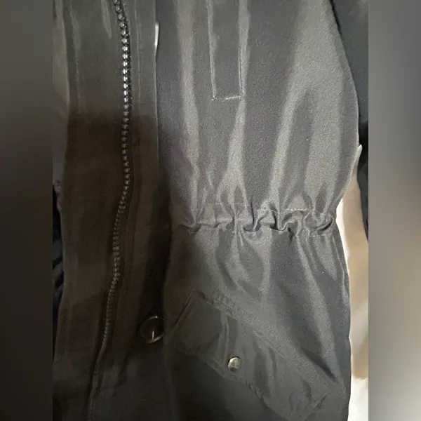 Vera Moda Womens Black Parka Coat Size Small - Image 11
