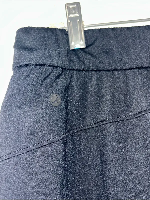 Black Wide Leg Drawstring Pants Size L - Image 5