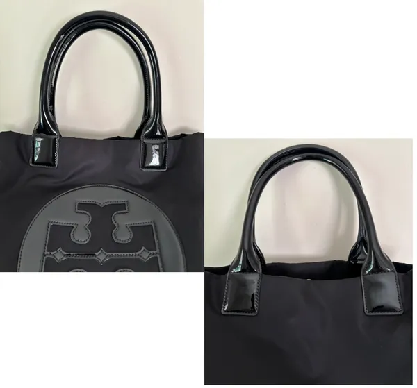 Tory Burch Ella Black Nylon Tote - Image 10