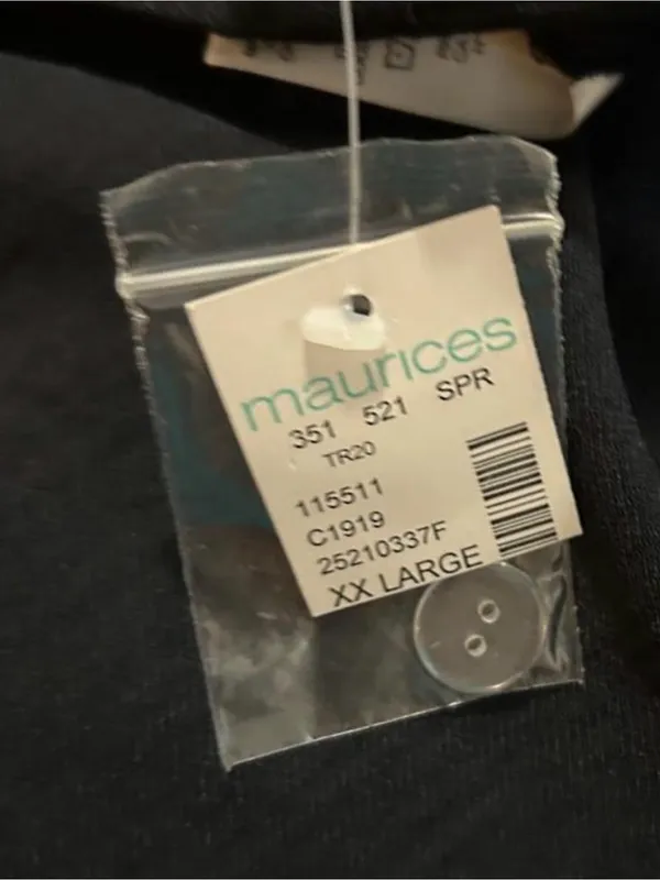 Maurices Black Wrap Skirt - Image 4