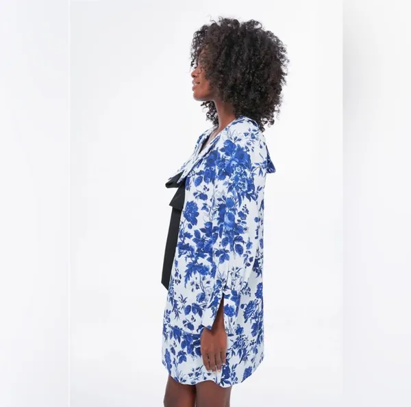 NWT Tuckernuck Blue Sapphire Bloom Bella Dress - Image 2