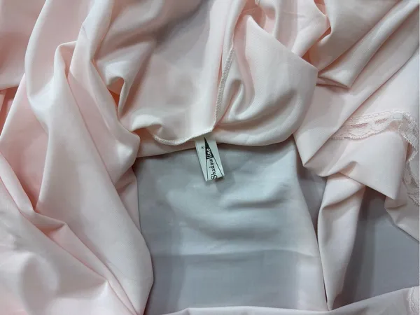 Vintage Shadowline Pink Nylon Tricot Peter Pan Collar Scallop Nightgown Sz M 💛🍄 - Image 9