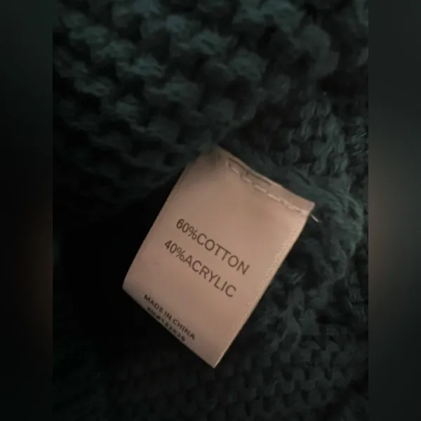House of Harlow Revolve chunky knit turtleneck sweater oversized M NWOT - Image 4