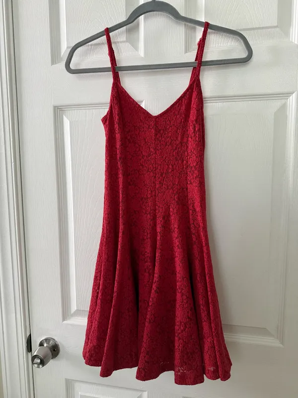 Brandy Melville Red Mini Dress - Image 8