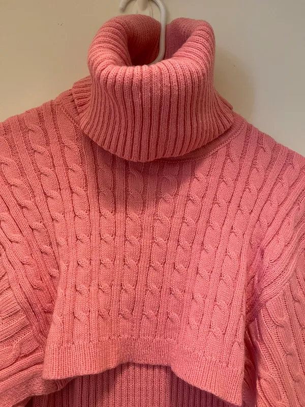 Two Piece sweater dress Pink Size L - Image 9