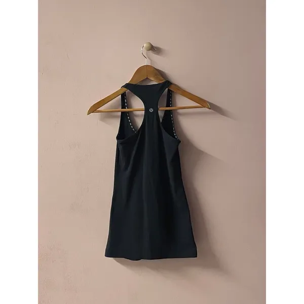 Lululemon Black Racerback Tank GUC - Image 2