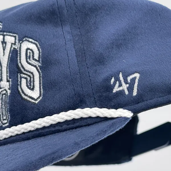 47 Brand Dallas Cowboys Go Big Velour Snapback Hat‎ Women's OSFA NWT - Image 3