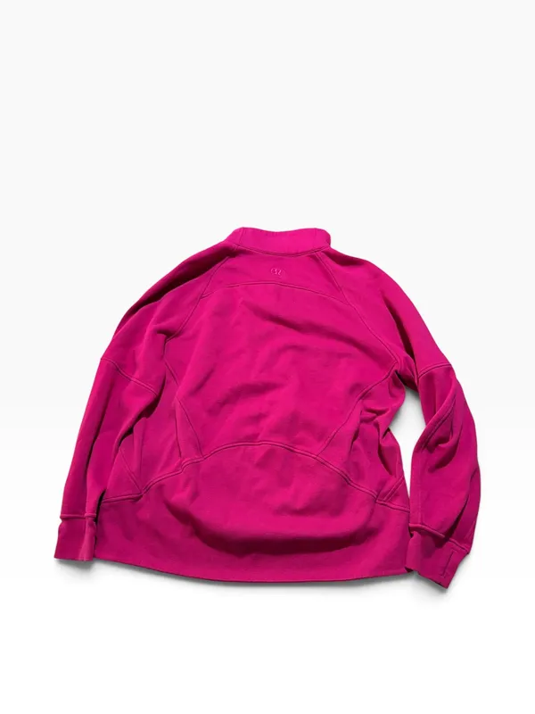 Lululemon size medium large scuba Women's oversized half zip Pullover Sweater - Image 8