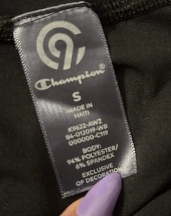C9 Champion Black Long-Sleeve Athletic Performance Top - Image 8