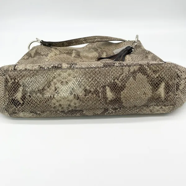 Coach Park Python Hobo Shoulder Bag F24383 Quiet Luxury Statement Elevated‎ Glam - Image 5