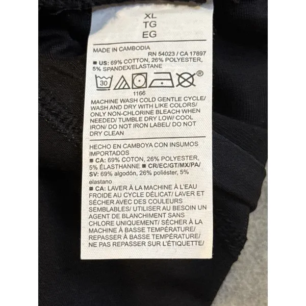 Old Navy Active Dynamic Fleece Extra High-Rise Shorts Black XL 662947-00-1 - Image 9