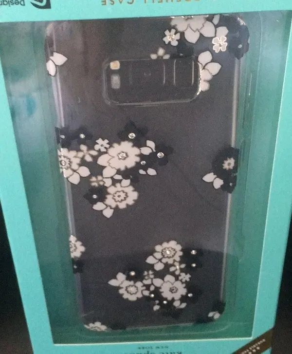 Kate Spade Samsung Galaxy S8+ Floral Hardshell ♠️ - Image 2