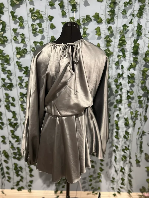 Mabel Silk mini dress - Image 4