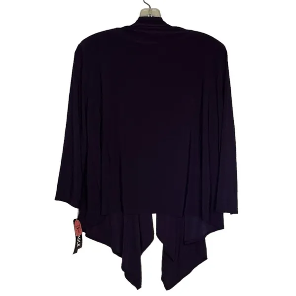 Le Bos Coverup Wrap nwt‎ Purple Size 8 - Image 4