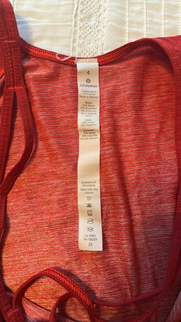 Lululemon Tank Racerback - Image 3